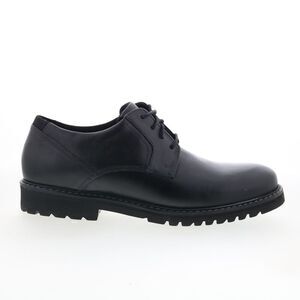Rockport Mens Maverick Plain Toe Oxford Black Shoes (NWT)